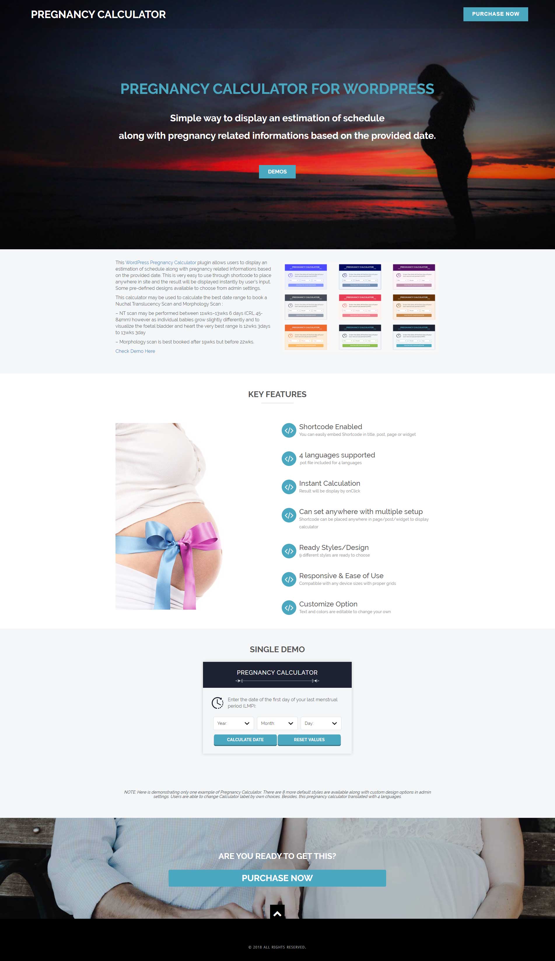 WP Pregnancy Calculator
